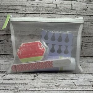 Mary‎ Kay Pedicure Set Into The Garden Set Limited Edition New In Mesh Bag